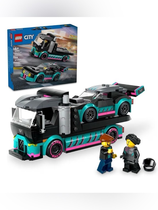 Lego Other - LEGO City Race Car Transporter Set Age 6+